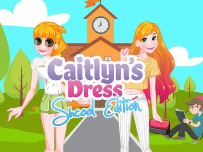 Caitlyn Dress Up School Edition