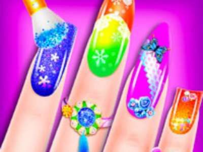 Fashion Nail Design Day Art Game for Girls