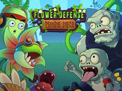 Flower Defense Zombie Siege