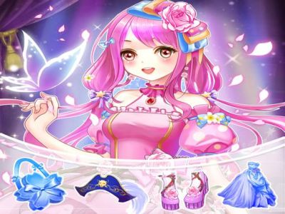 Garden Dressup Flower Princess Fairytale