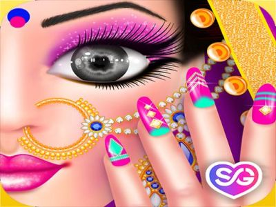 Gopi Doll Fashion Nail Art Salon