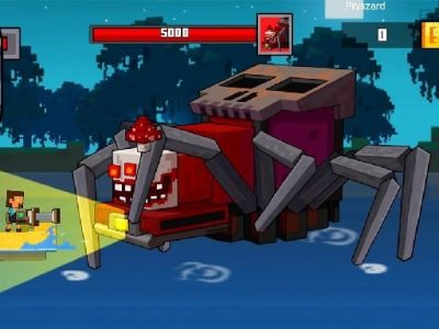 Pirate Block Craft Monster Shooter