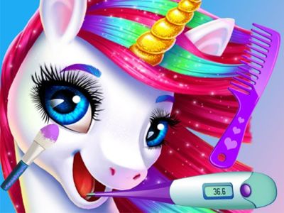 Princess Pony Beauty Makeover Unicorn Salon